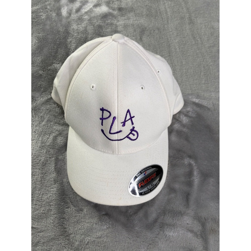 Flexfit Hard Rock Hollywood FL Pla Embroidered Fitted Hat Baseball Cap Mens L/xl